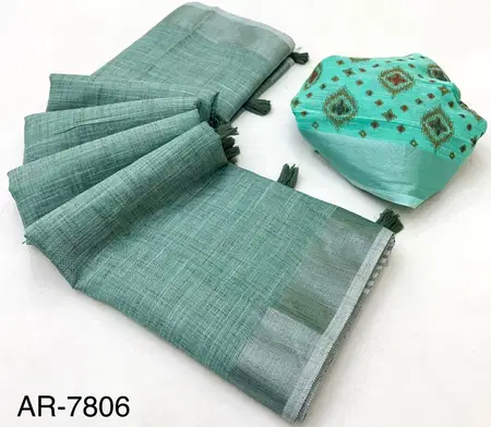 Abhirupi Silk By Rajyog Soft Linen Silk Designer Saree Suppliers In India